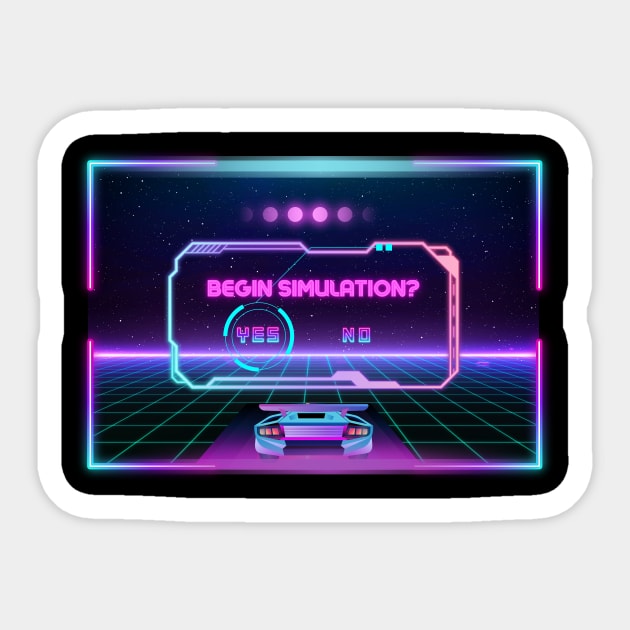 Old school retro arcade screen Sticker by Stoiceveryday